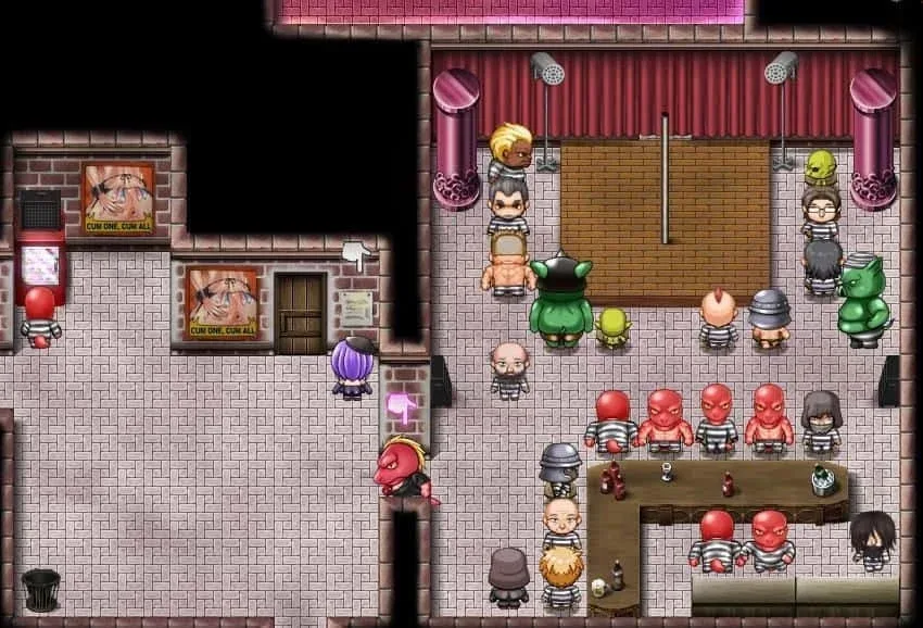 卡琳的监狱_Karryn's Prison 操作界面 玩法截图